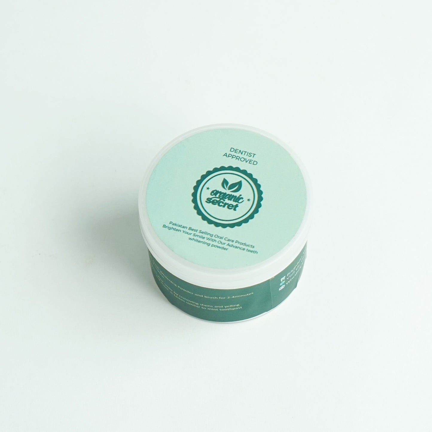 Teeth whitening powder by organic secret