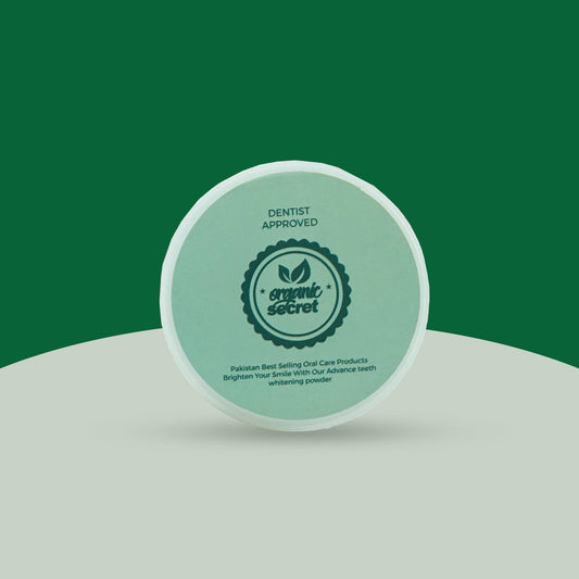 Teeth whitening powder by organic secret