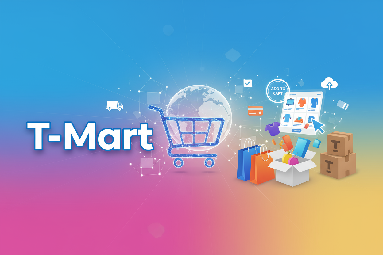 one pic for T-mart shore online shoping store 